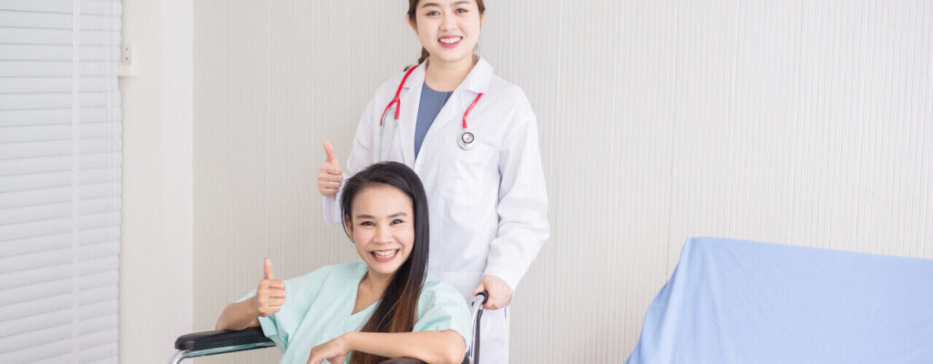 a man suffering from Pre- and Post-Surgical